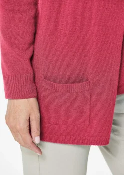 Kuschelweiche Kaschmir-Strickjacke