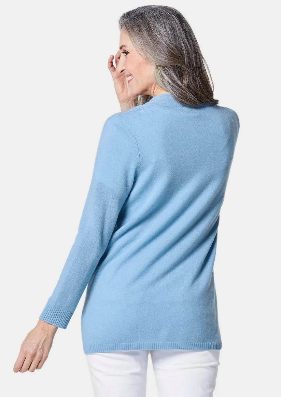 Kuschelweiche Kaschmir-Strickjacke