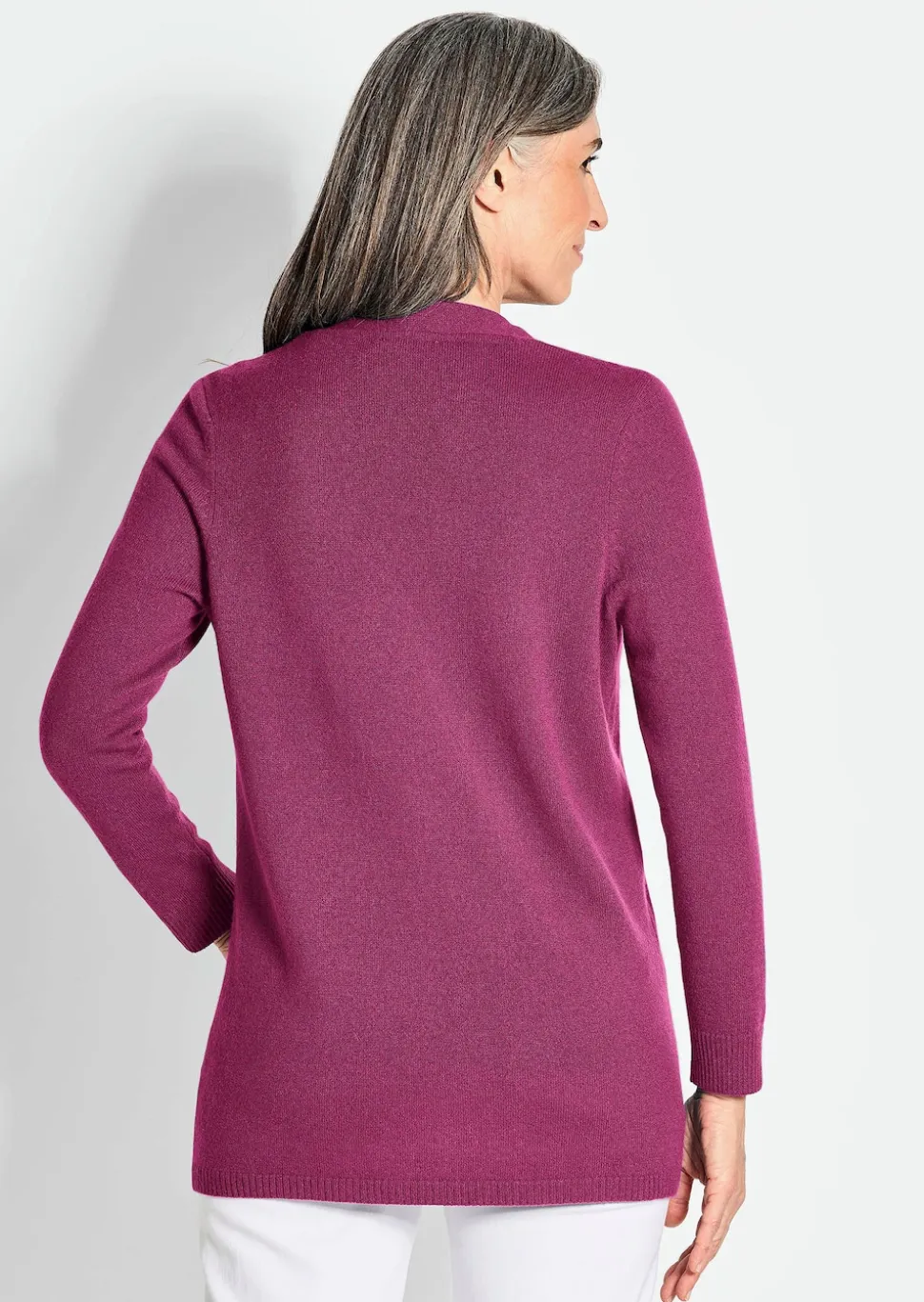 Kuschelweiche Kaschmir-Strickjacke