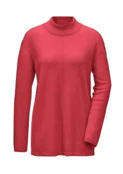Kuschelweicher Kaschmirpullover mit Kragen