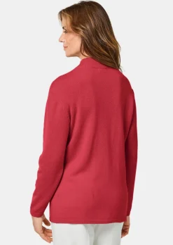 Kuschelweicher Kaschmirpullover mit Kragen