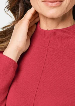 Kuschelweicher Kaschmirpullover mit Kragen