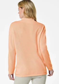 Kuschelweicher Kaschmirpullover mit Kragen