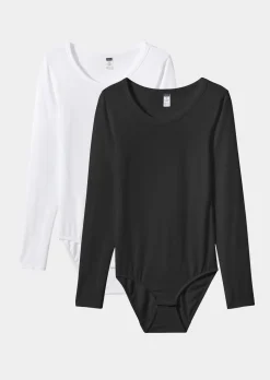 Langarm-Body im 2er-Pack