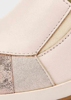 Leder-Pumps mit Wechselfußbett