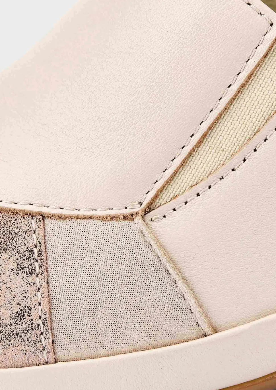 Leder-Pumps mit Wechselfußbett
