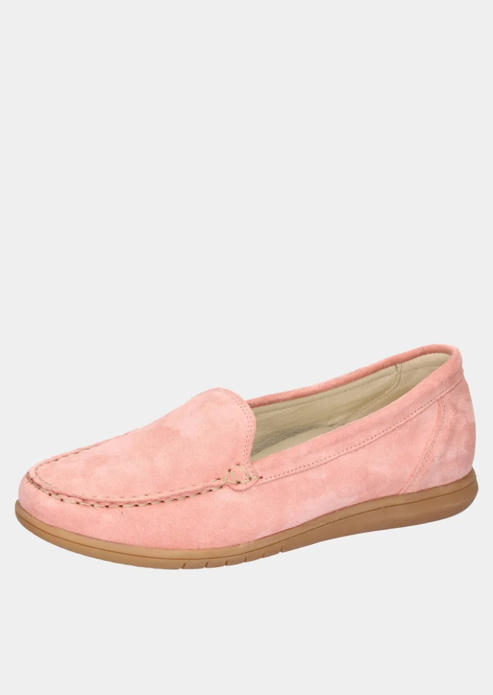 Leder-Slipper mit Wechselfußbett
