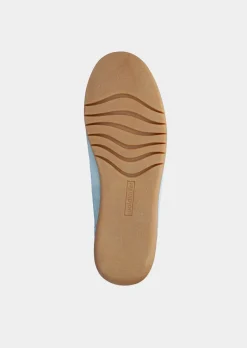Leder-Slipper mit Wechselfußbett
