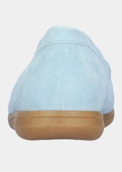 Leder-Slipper mit Wechselfußbett