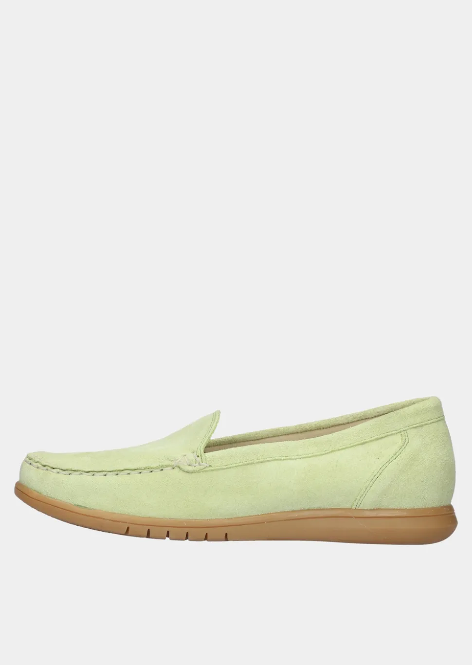 Leder-Slipper mit Wechselfußbett
