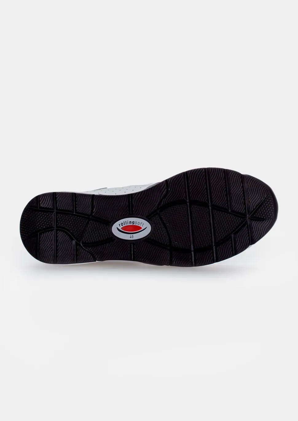 Leder-Sneaker mit Reißverschluss