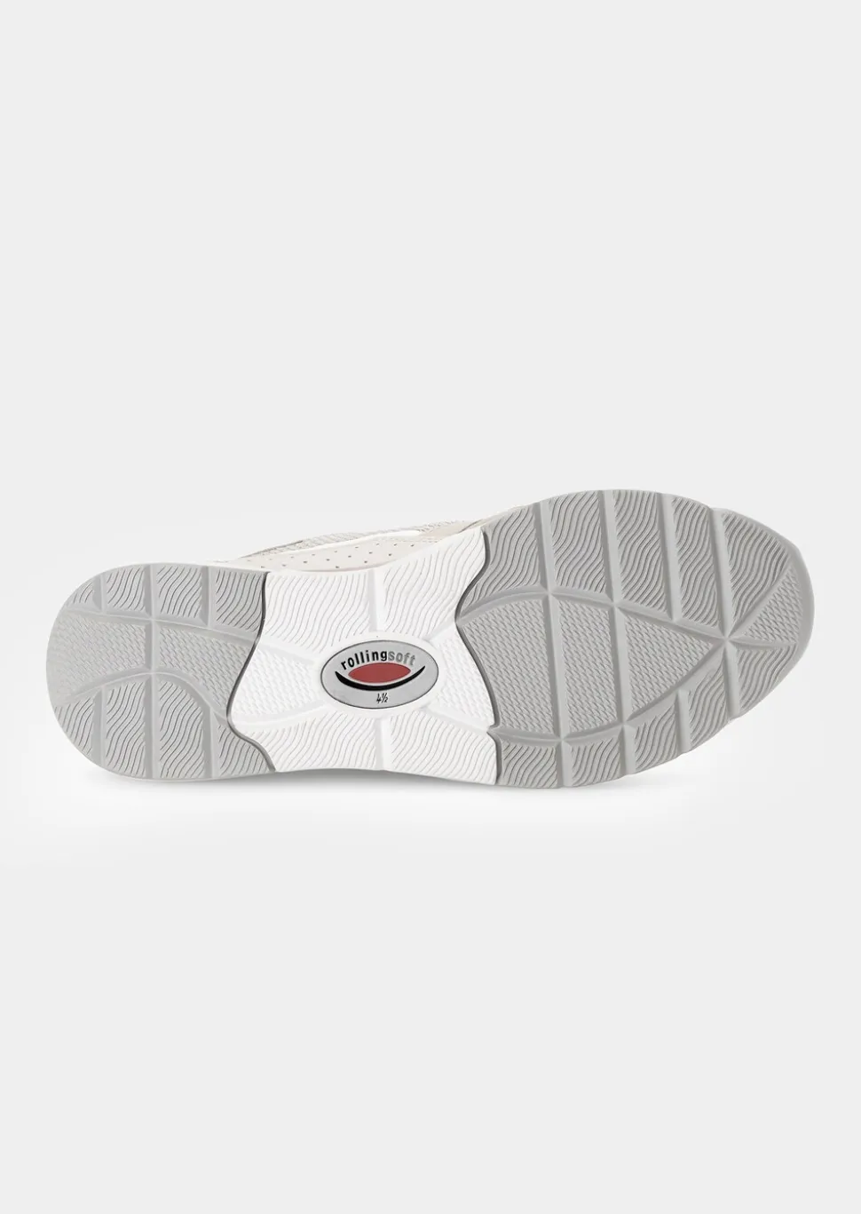 Leder-Sneaker mit Reißverschluss