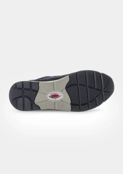 Leder-Sneaker mit Reißverschluss