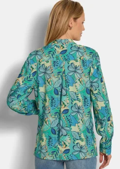 Legere Bluse mit Hemdkragen