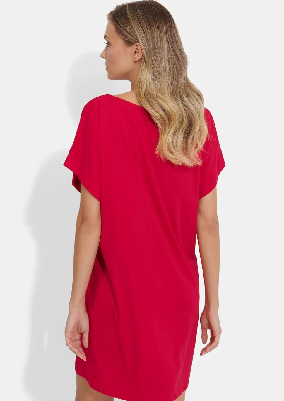 Legeres Strandkleid aus glatter Funktionsware