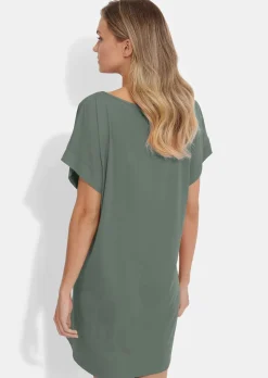 Legeres Strandkleid aus glatter Funktionsware