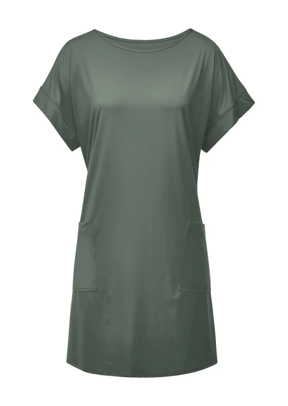Legeres Strandkleid aus glatter Funktionsware