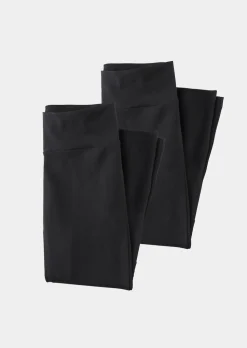 Leggings im Doppelpack mit ausgestelltem Bein