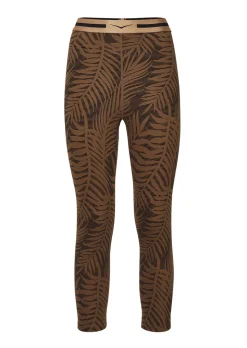 7/8-Leggings mit breitem Bund