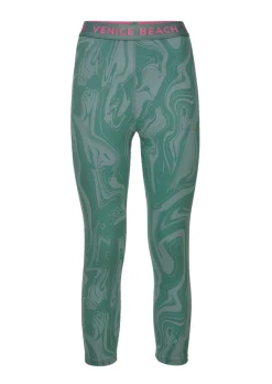 7/8-Leggings mit breitem Bund