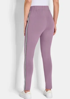 Leggings mit Galonstreifen im Doppelpack