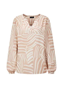 Leichte Bluse aus reiner Viskose