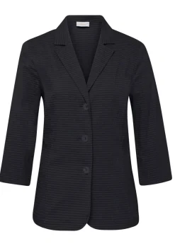 Leichte Blusenjacke in Seersucker-Qualität