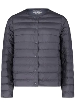 Leichte Daunenjacke mit Druckknöpfen
