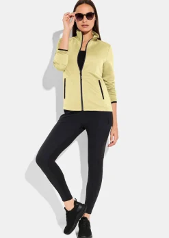 Leichte Freizeitjacke in Querrippenstruktur