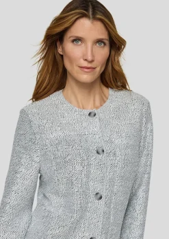 Leichte Indoorjacke mit schimmerndem Effekt