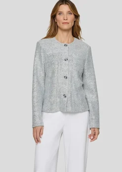 Leichte Indoorjacke mit schimmerndem Effekt