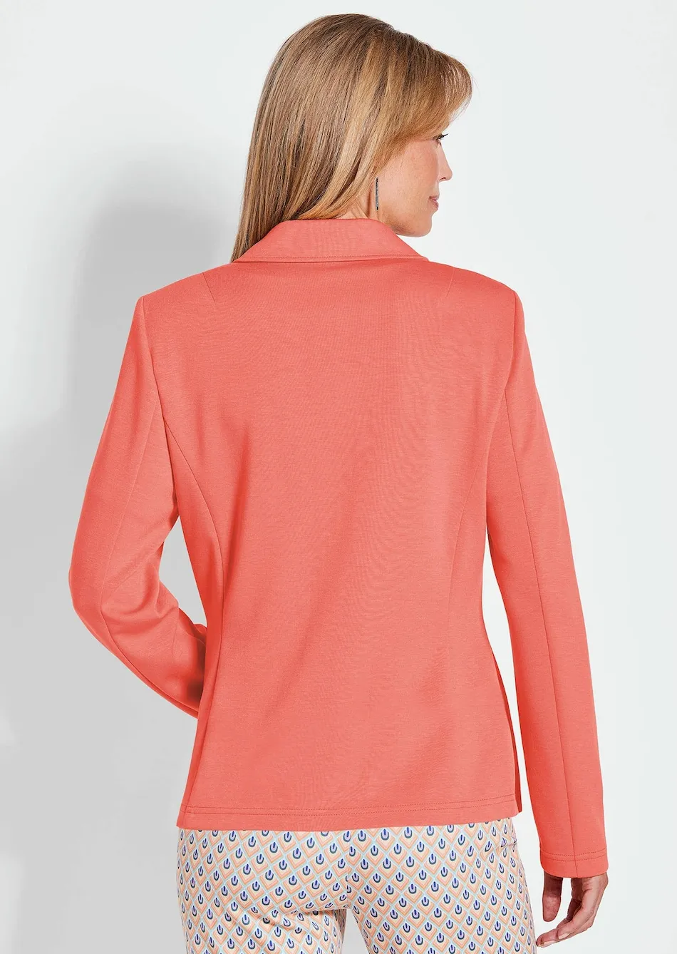 Leichte Jacke in glänzender Optik