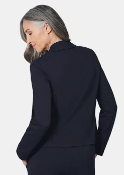 Leichte Jacke in glänzender Optik