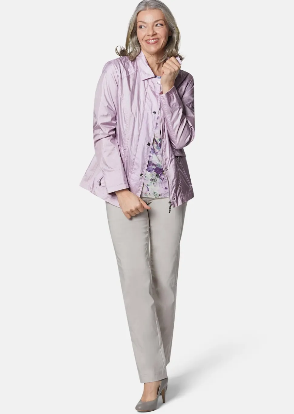 Leichte Jacke mit edlem Schimmer