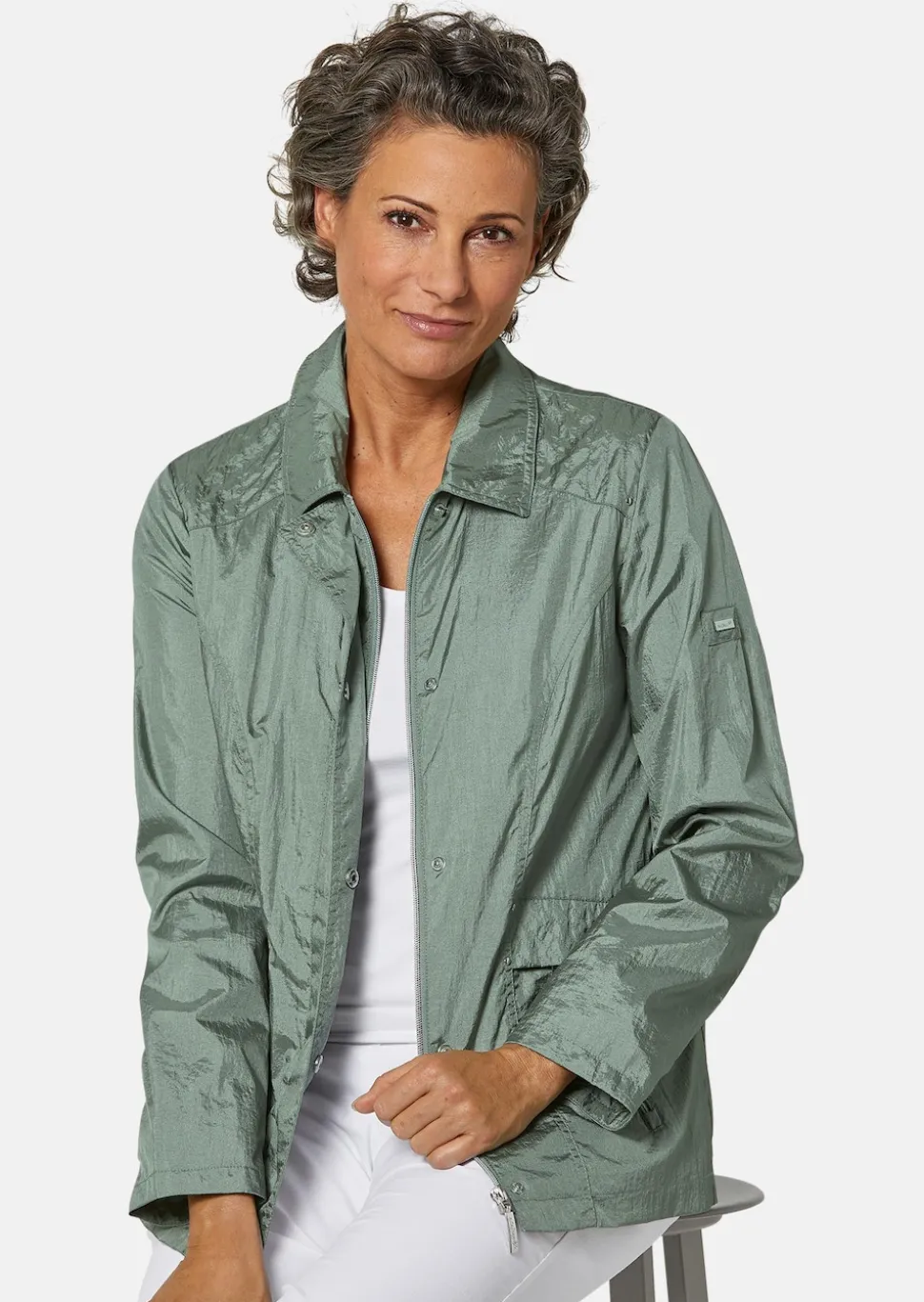 Leichte Jacke mit edlem Schimmer