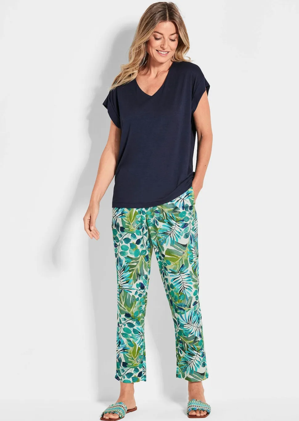 Leichtes Crêpe-Shirt