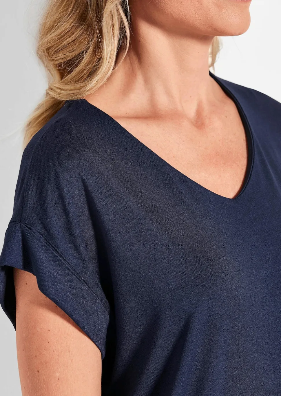 Leichtes Crêpe-Shirt