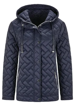 Leichte Steppjacke mit Kapuze