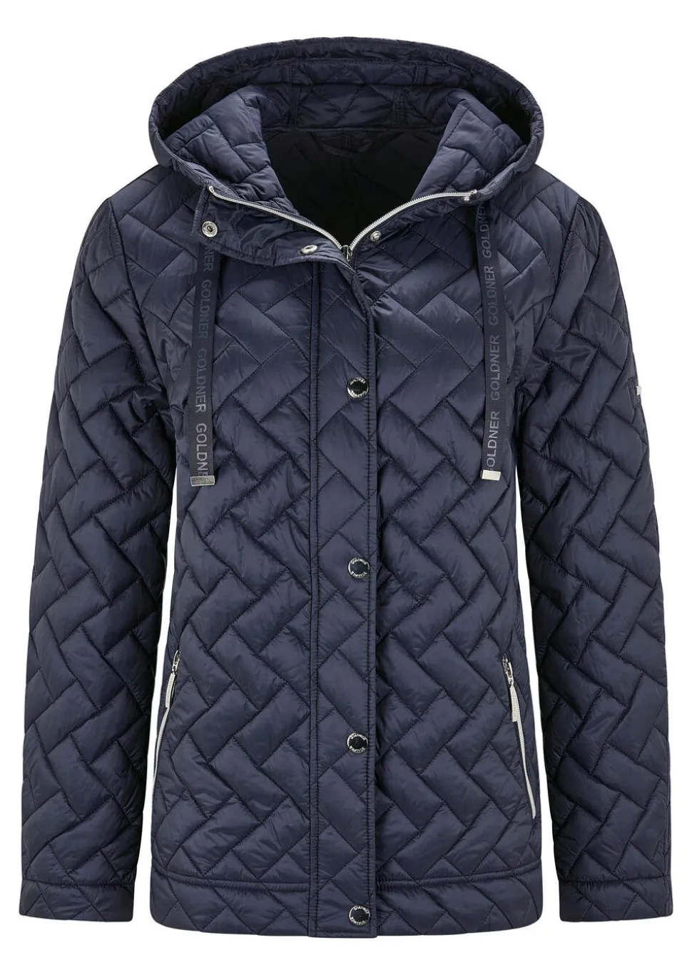 Leichte Steppjacke mit Kapuze