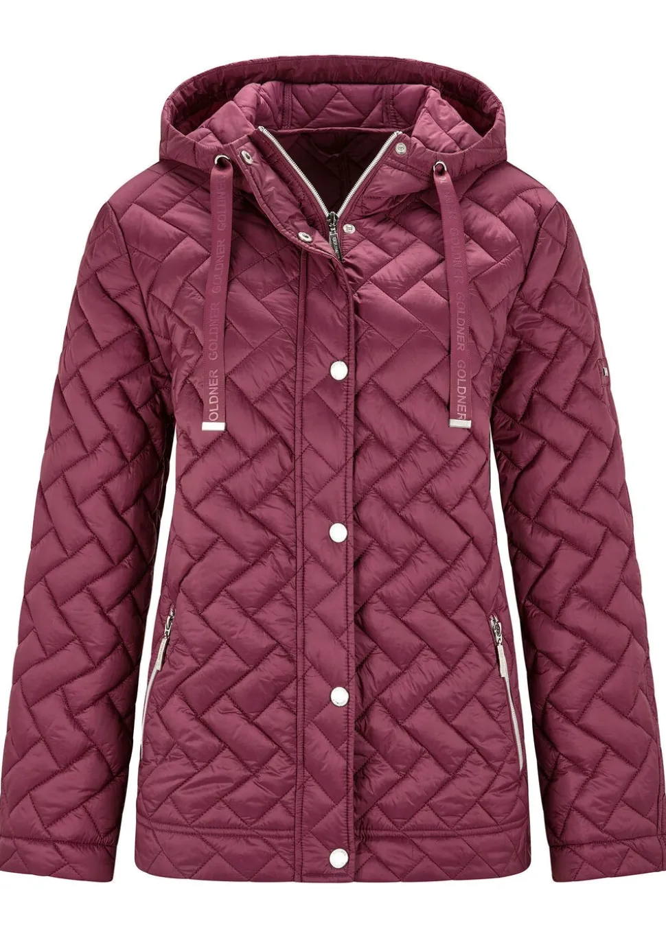 Leichte Steppjacke mit Kapuze