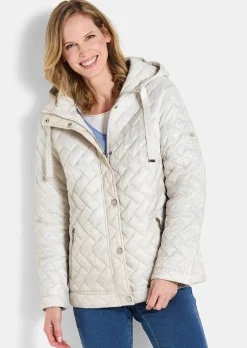 Leichte Steppjacke mit Kapuze