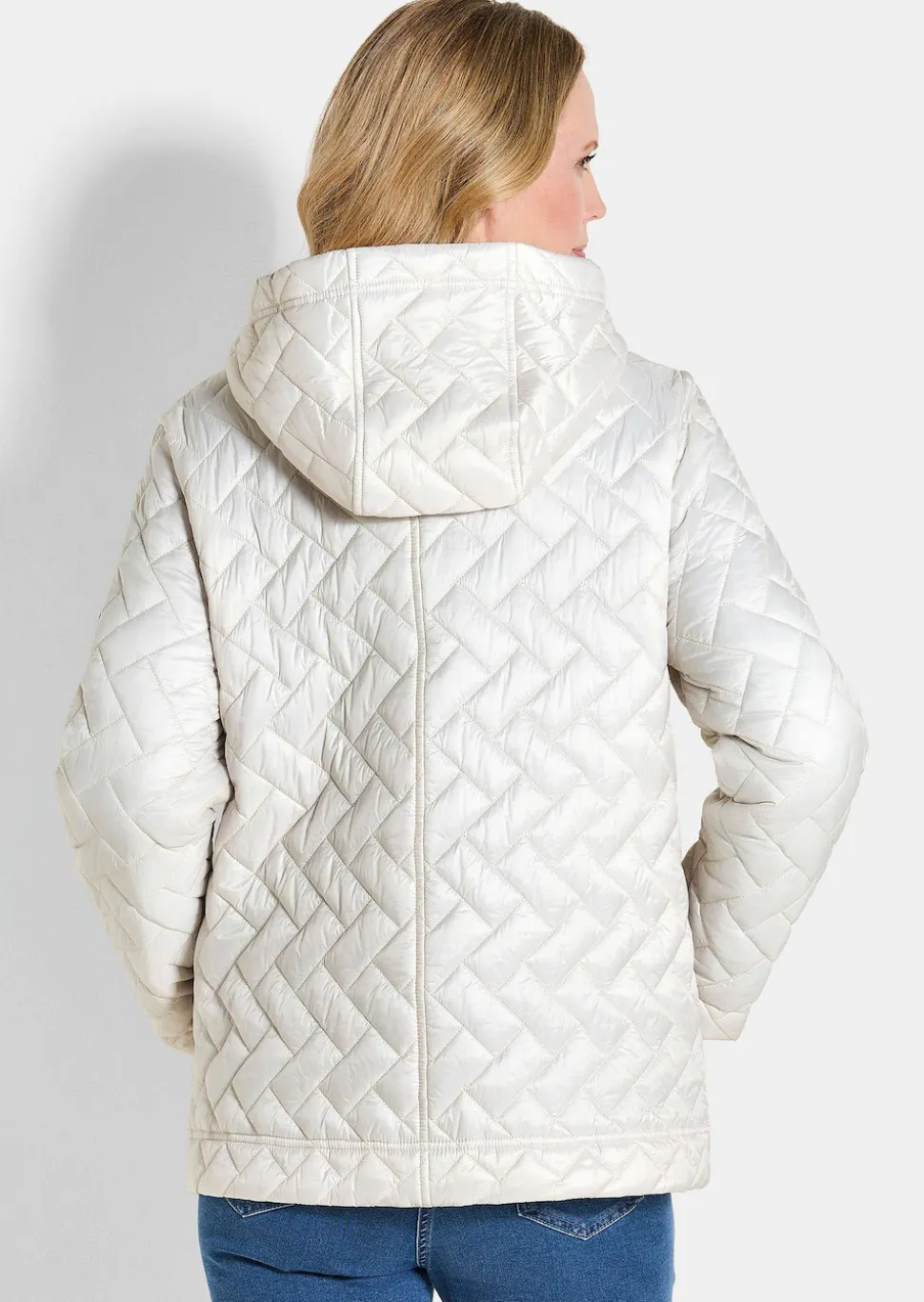 Leichte Steppjacke mit Kapuze
