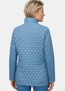 Leichte Wendejacke mit Rautenstepp