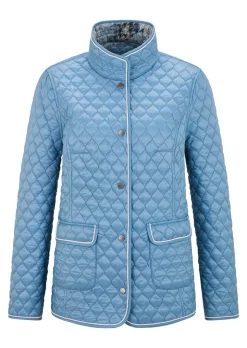 Leichte Wendejacke mit Rautenstepp