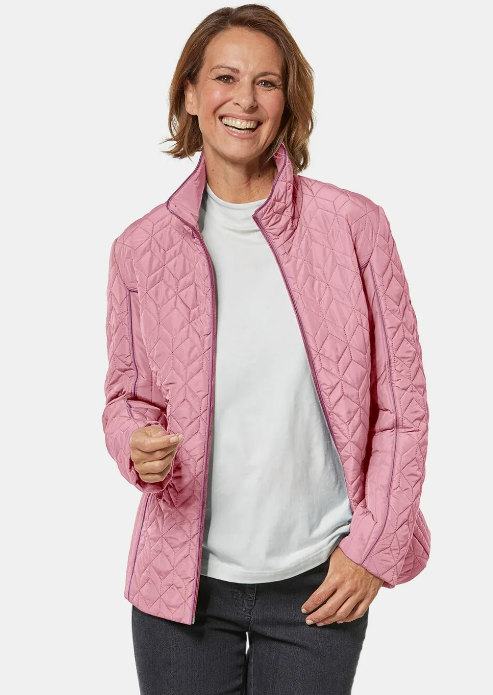 Leicht wattierte Steppjacke