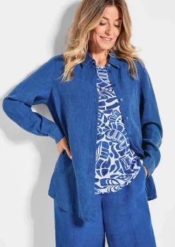 Leinenbluse