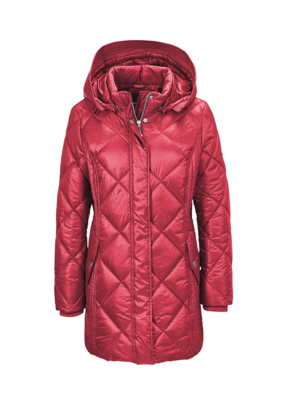 Longsteppjacke mit hübschem Innenfutter
