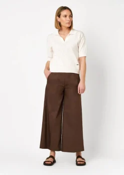 Luftige Culotte mit glatten Schlupfbund