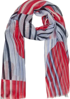 Luftiges Schaltuch im maritimen Look