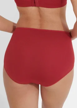 Maxislip aus Microfaser mit Spitze